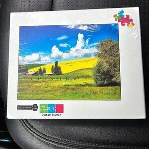 1000-Piece Jigsaw Puzzle With Scenic Farm Landscape For Ages 14+